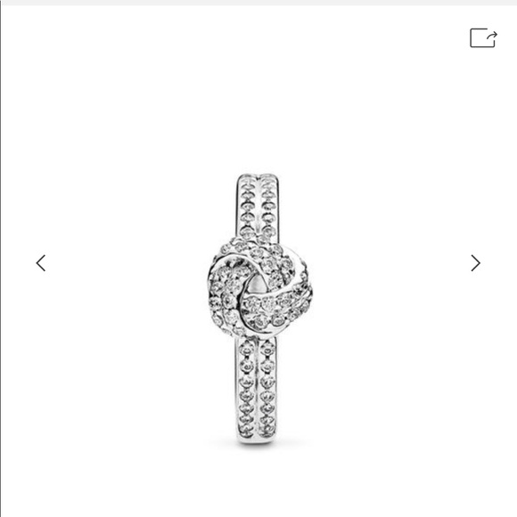 Pandora Jewelry - Sparking love knot ring Pandora Jewelry - Sparking love knot ring